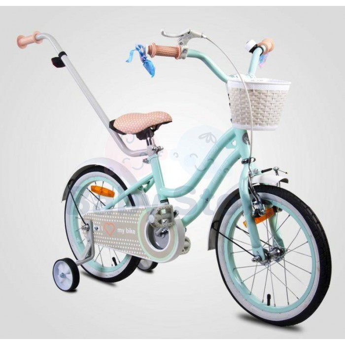 Sun Baby Heart Bike Mint 12 colių vaikiškas dviratis